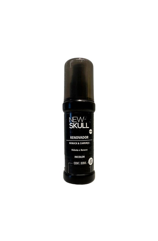 Renovador Newskull Nobuck e Camurça Líquido Incolor 80 ML - NewSkull