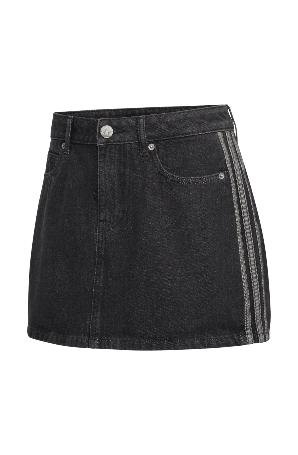 Saia Adidas Jeans Adicolor Preto - NewSkull