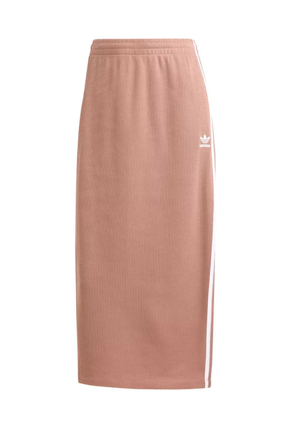 Saia Adidas Knit Skirt Marrom/Branco - NewSkull