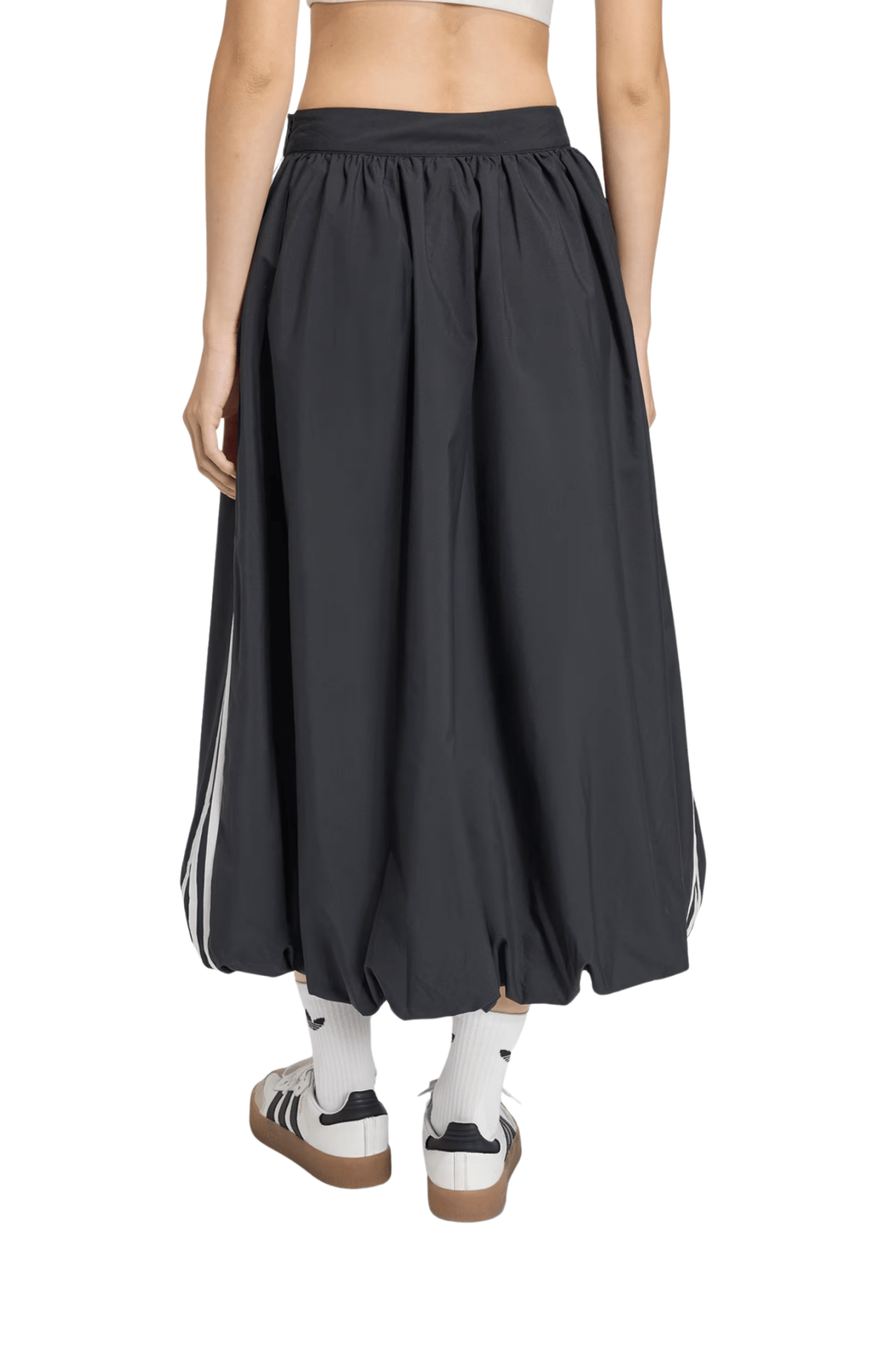 Saia Adidas Longa Ballon Preto/Branco - NewSkull