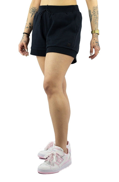 Short Fila Rise Feminino Preto/Preto - NewSkull