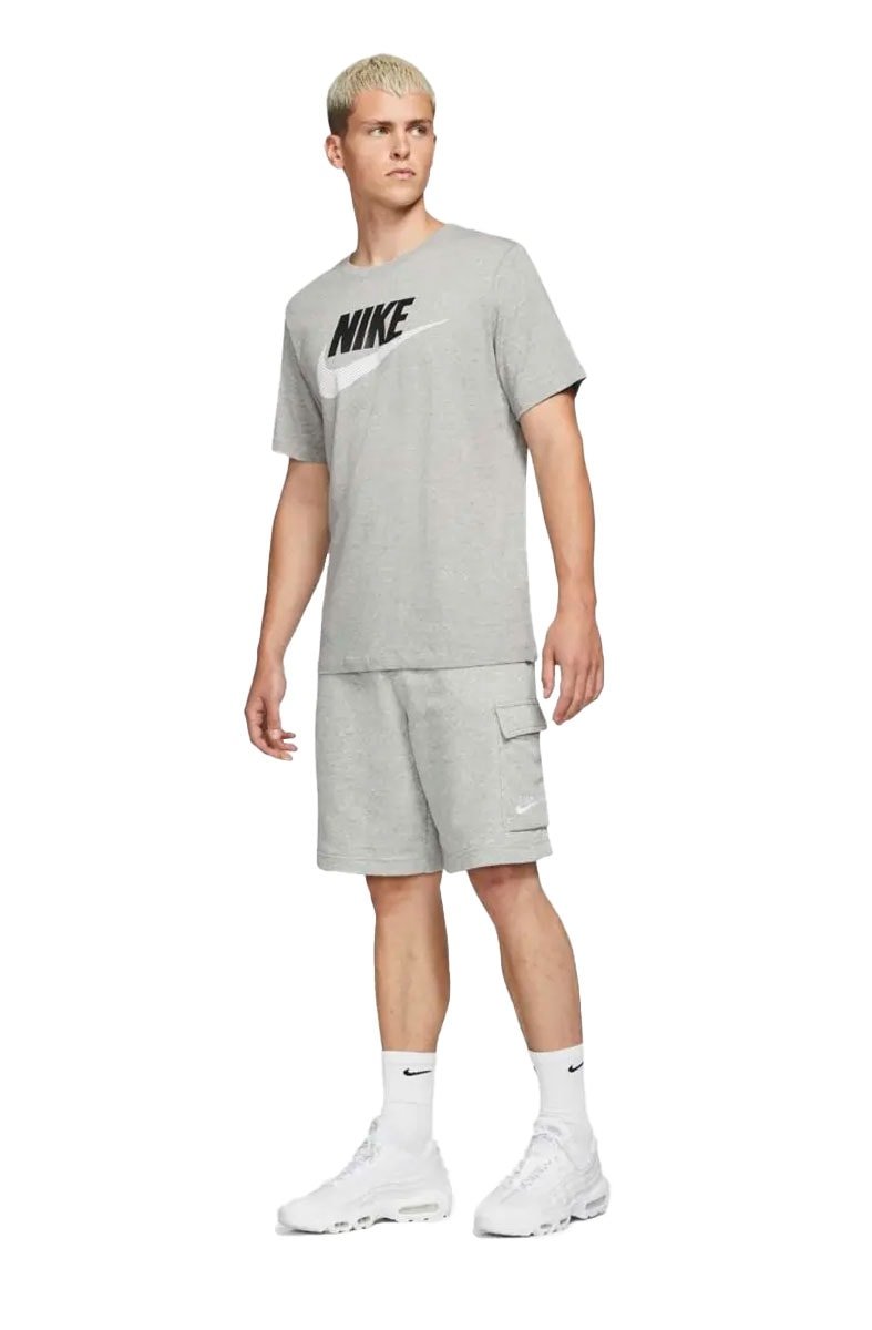 Short Nike Sportswear Club Cinza/Branco - NewSkull