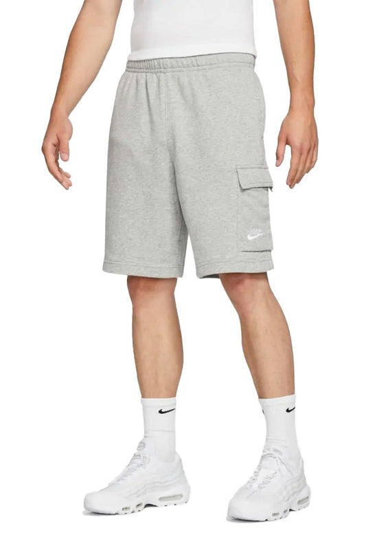 Short Nike Sportswear Club Cinza/Branco - NewSkull