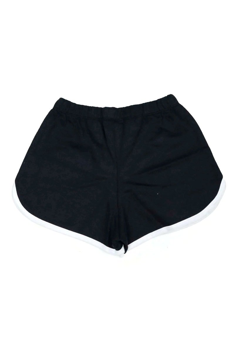 Short Thrasher Feminino Skategoat Night Preto/Branco - NewSkull