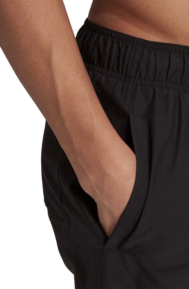 Shorts Adidas Adicolor Essentials Trefoil Preto/Preto - NewSkull