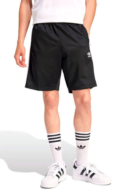 Shorts Adidas Adicolor Firebird Preto - NewSkull