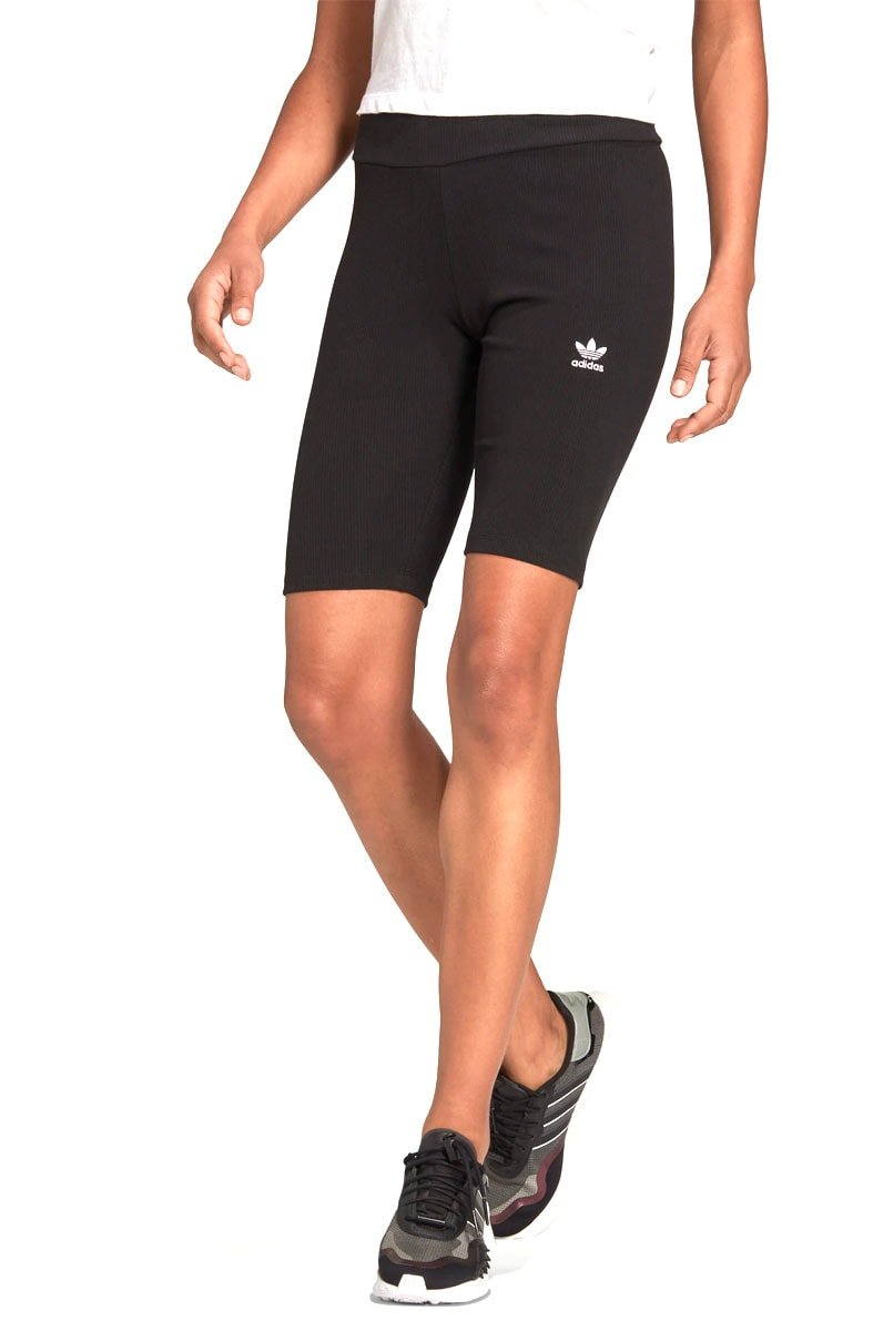 Shorts Adidas Adicolor Tights Preto/Branco - NewSkull