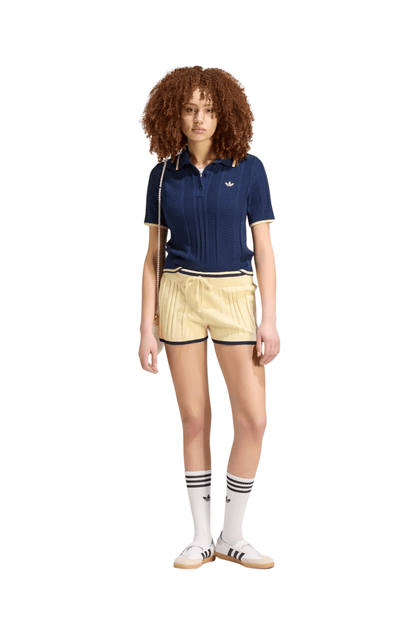 Shorts Adidas Cable Knit Bege - NewSkull