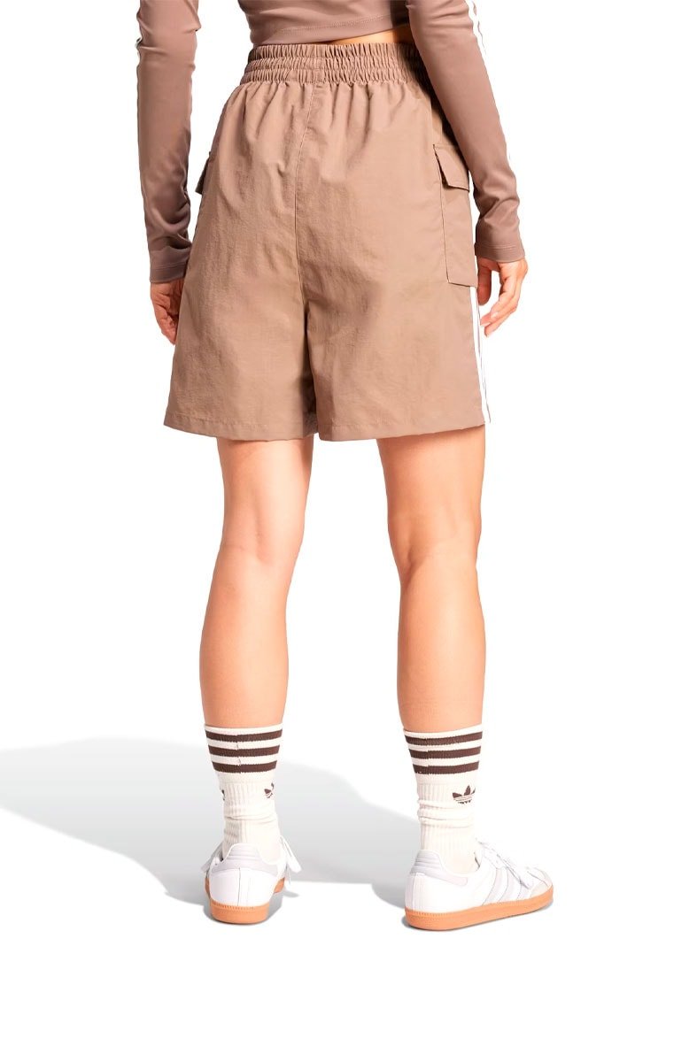 Shorts Adidas Cargo Adicolor Marrom - NewSkull