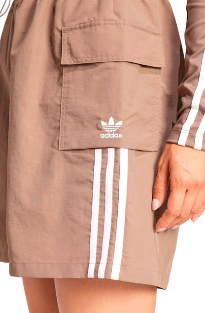 Shorts Adidas Cargo Adicolor Marrom - NewSkull