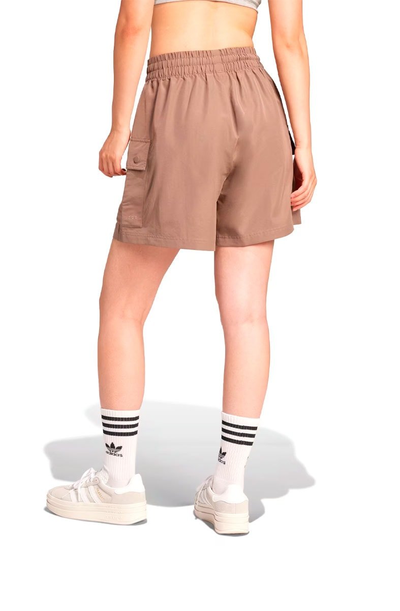Shorts Adidas Cargo Cós Alto Essentials Marrom - NewSkull