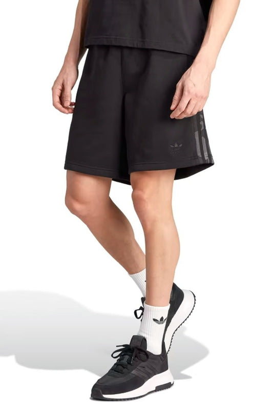 Shorts Adidas Estampado Camo Stripe Preto - NewSkull