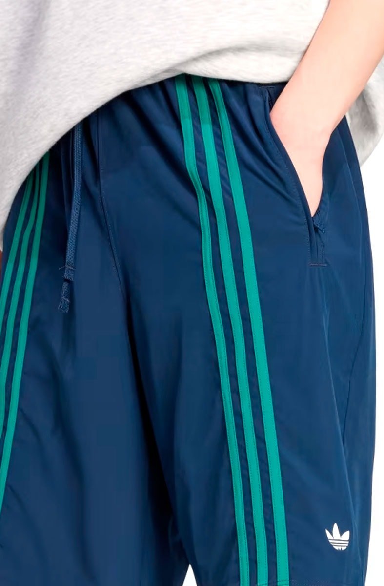 Shorts Adidas Hack Rifta Azul Marinho/Verde - NewSkull