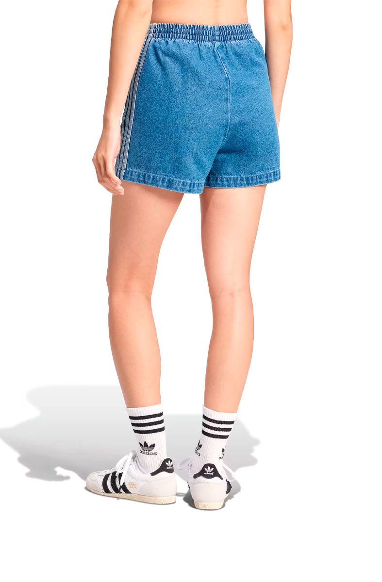 Shorts Adidas Jeans Firebird Adicolor Azul Marinho - NewSkull