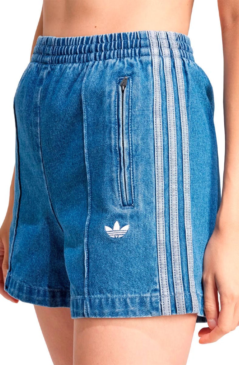 Shorts Adidas Jeans Firebird Adicolor Azul Marinho - NewSkull