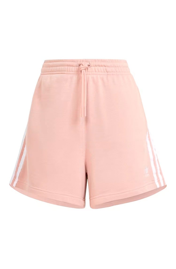 Shorts Adidas Moletinho 3 - stripes Bege - NewSkull