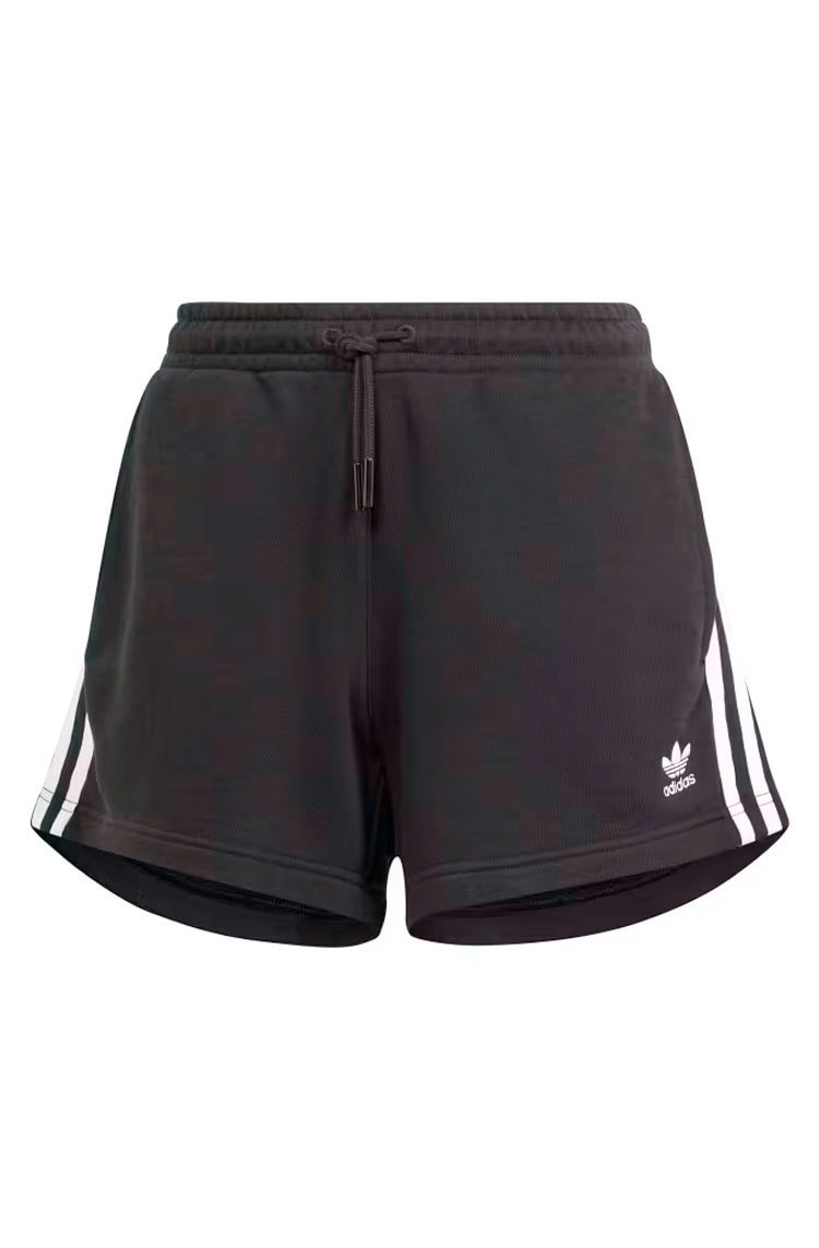 Shorts Adidas Moletinho 3 - stripes Preto - NewSkull