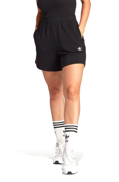 Shorts Adidas Moletinho Adicolor Essentials Preto - NewSkull