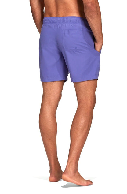 Shorts Adidas Natação Adicolor Essentials Trefoil Roxo/Branco - NewSkull
