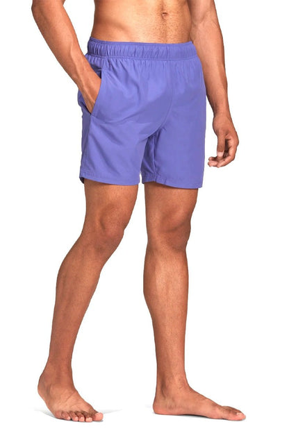 Shorts Adidas Natação Adicolor Essentials Trefoil Roxo/Branco - NewSkull