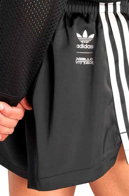 Shorts Adidas Pride Trefoil 3 - stripes Preto/Branco - NewSkull
