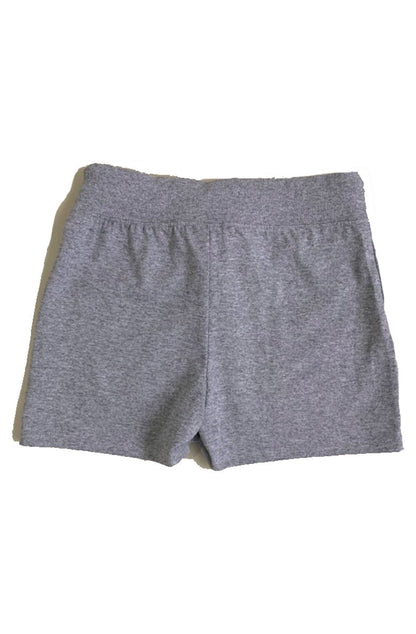 Shorts Champion Feminino Campus French Terry Cinza/Cinza - NewSkull