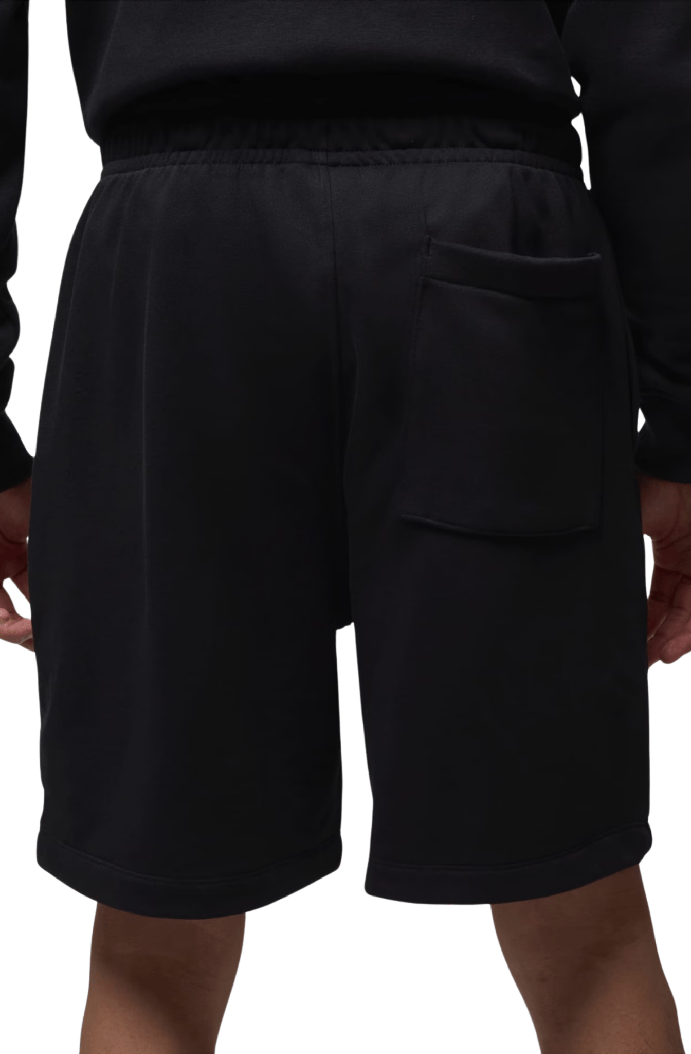 Shorts Jordan Brooklin Fleece Masculino Preto - NewSkull