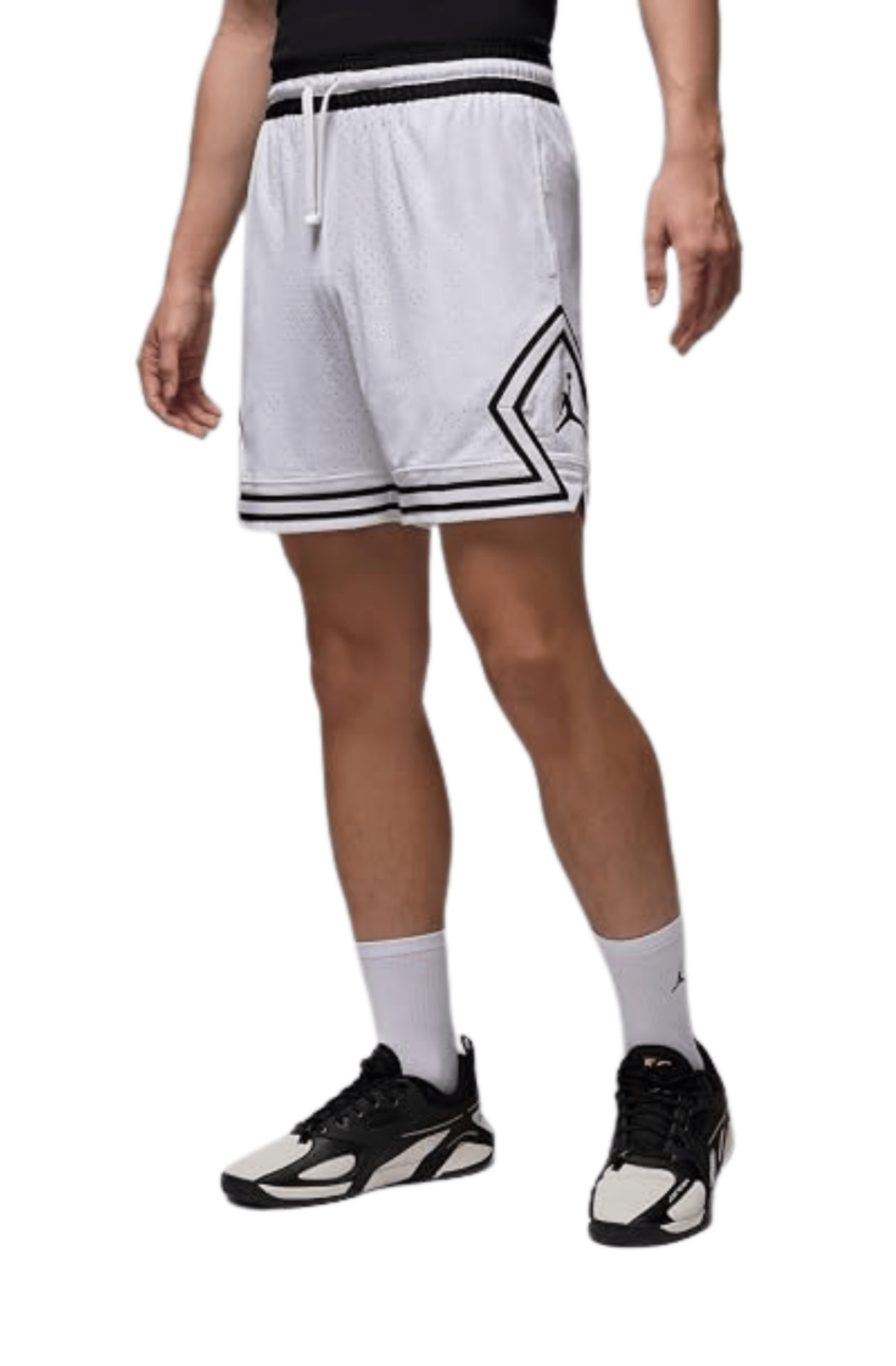 Shorts Jordan Dri-FIT Masculino Branco - NewSkull