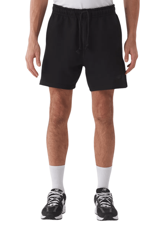 Shorts New Balance Athletics Small Logo 5" Preto - NewSkull