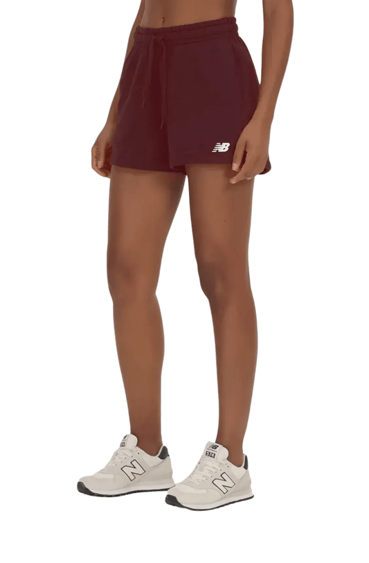 Shorts New Balance Trend Small Logo Marrom - NewSkull