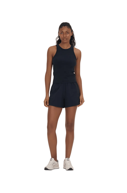 Shorts New Balance Trend Small Logo Preto - NewSkull