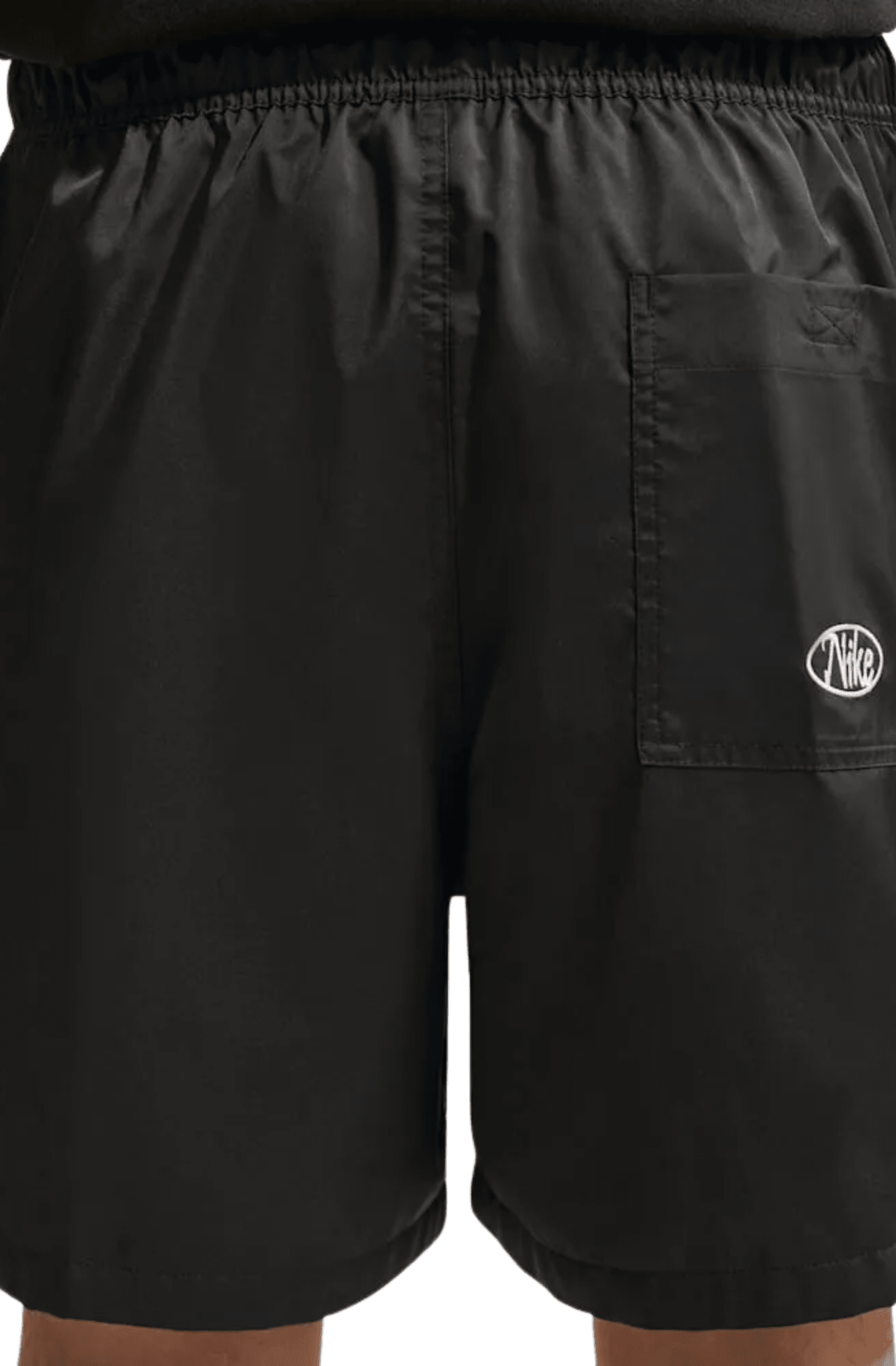 Shorts Nike Club Flow Woven Preto - NewSkull