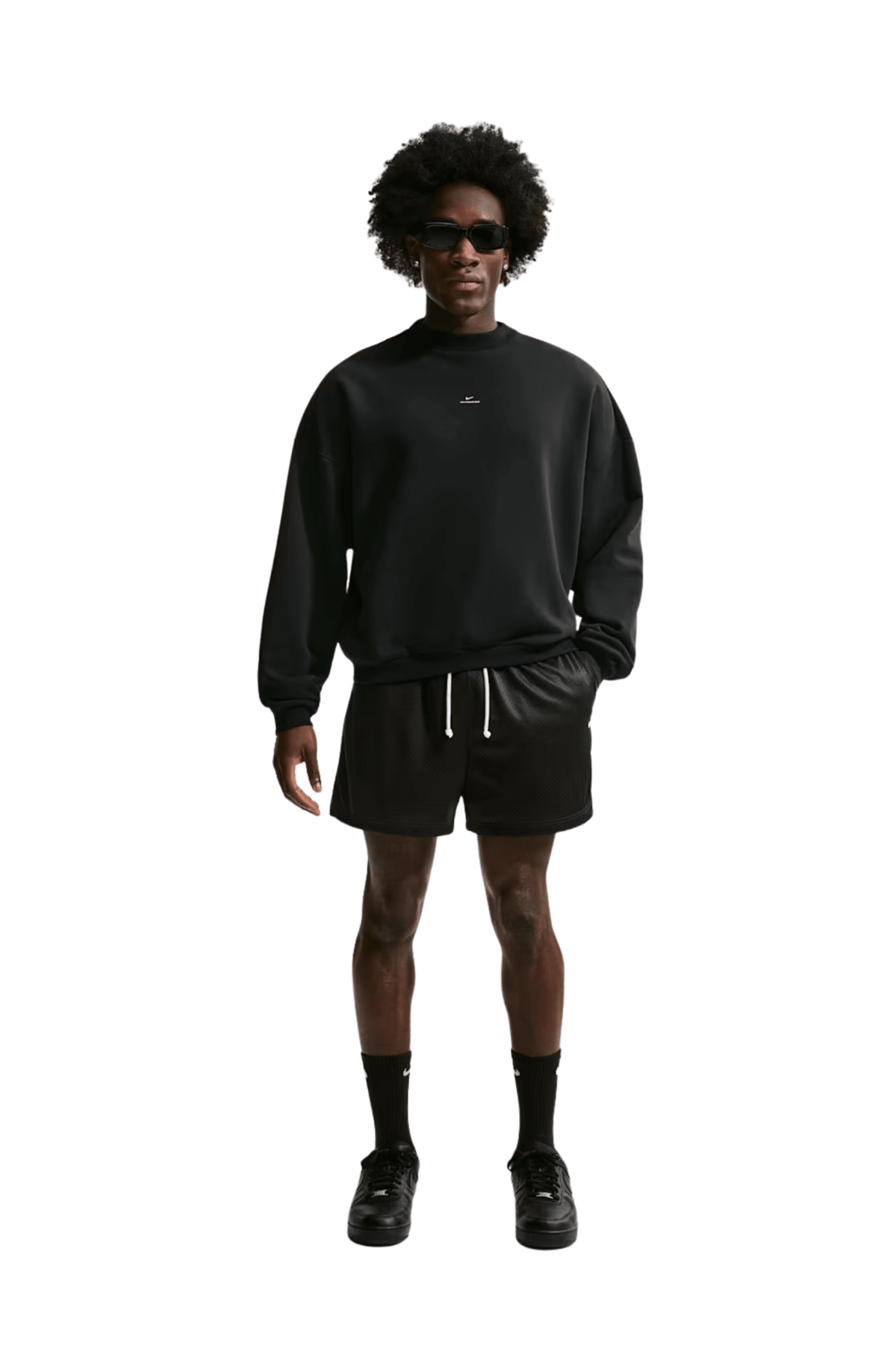Shorts Nike Dri-Fit Practice Mesh Preto - NewSkull