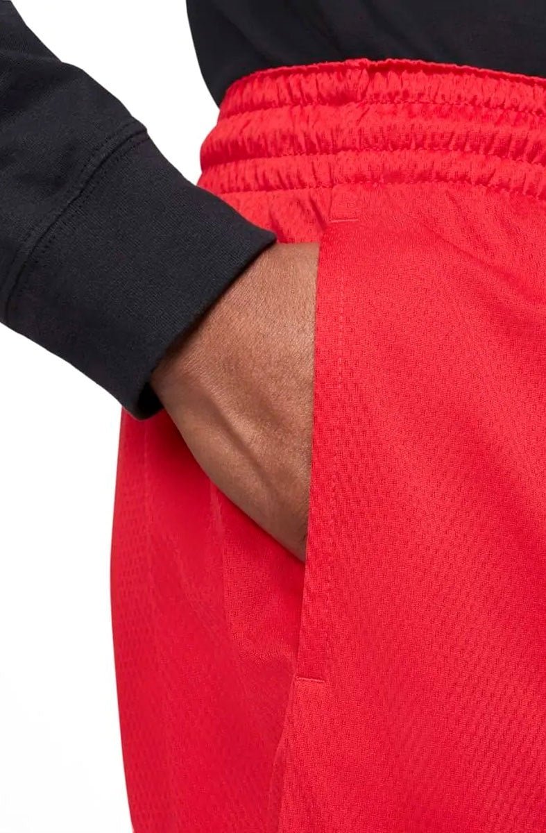 Shorts Nike Dri - FIT Preto/Vermelho/Branco - NewSkull