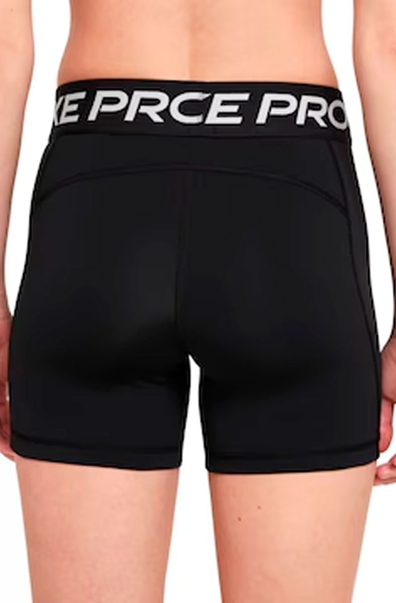 Shorts Nike Pro 365 Feminino Preto/Branco - NewSkull