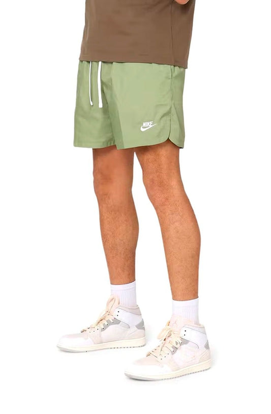 Shorts Nike Sportswear Sport Essentials Masculino Verde/Branco - NewSkull