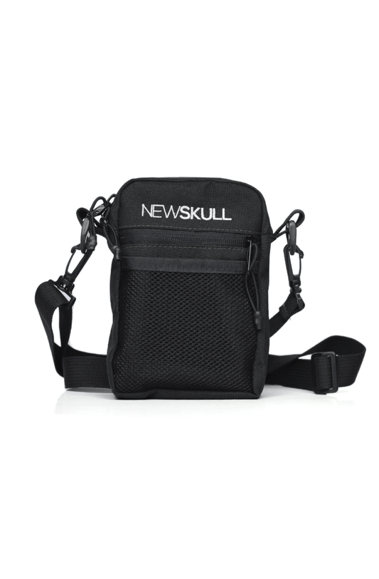 ShoulderBag NewSkull Logo Preto - NewSkull