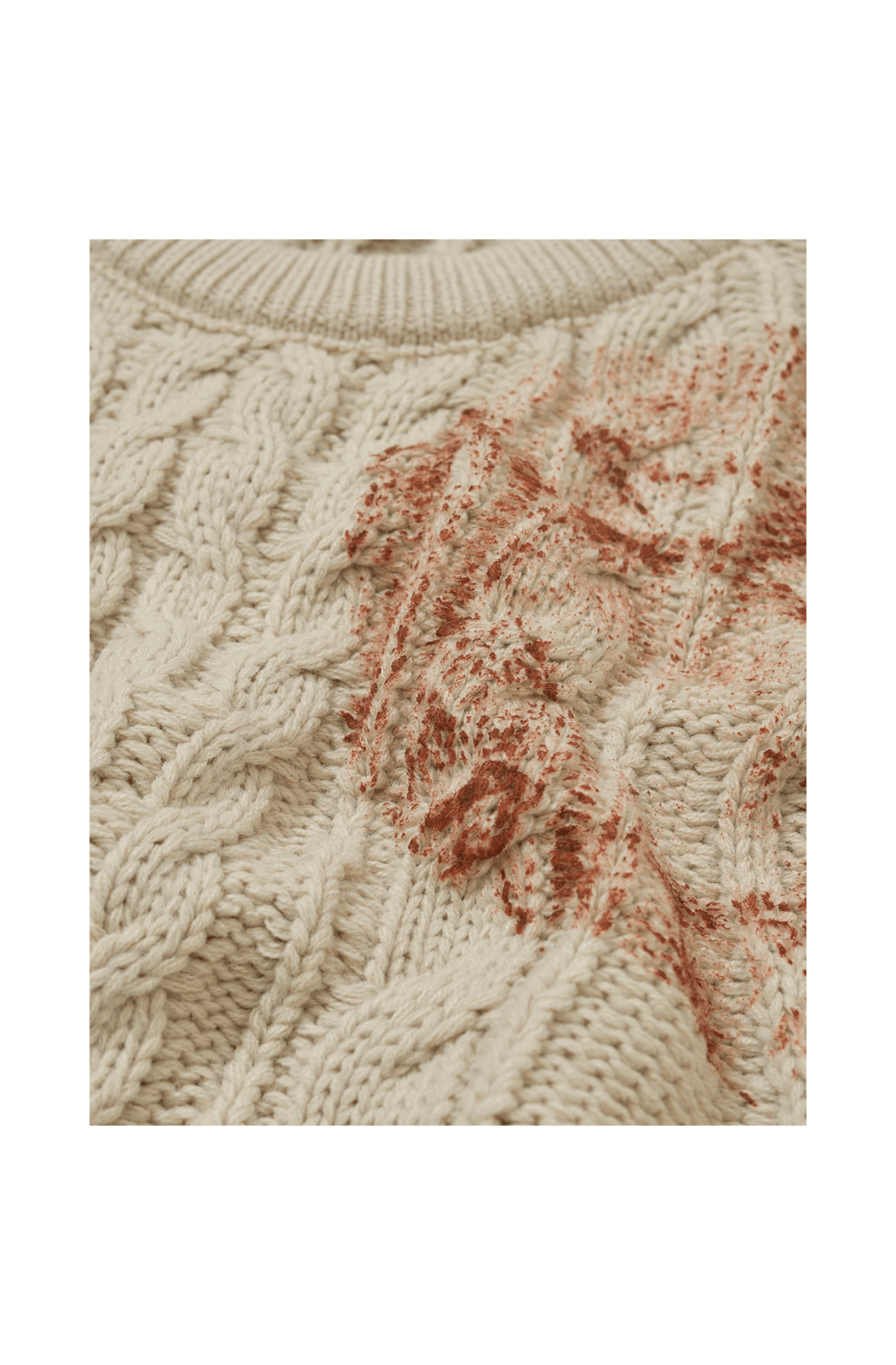Suéter Piet Football Sweater Bege - NewSkull