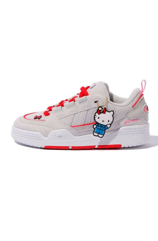 Tênis Adidas ADI2000 x Hello Kitty Cinza/Vermelho - NewSkull