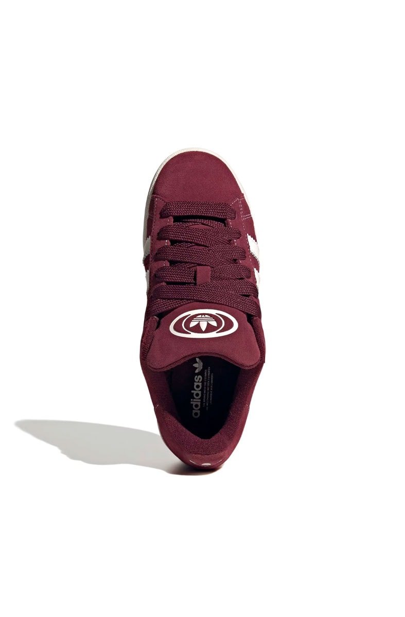 Tênis Adidas Campus 00S Bordo/Branco JS2761 - NewSkull