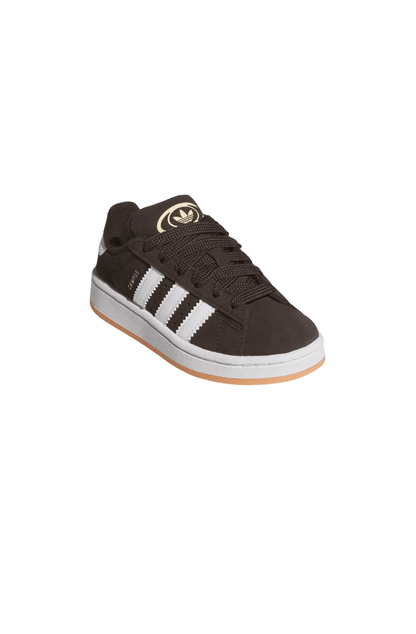 Tênis Adidas Campus 00s C Infantil Marrom/Branco JQ1995 - NewSkull