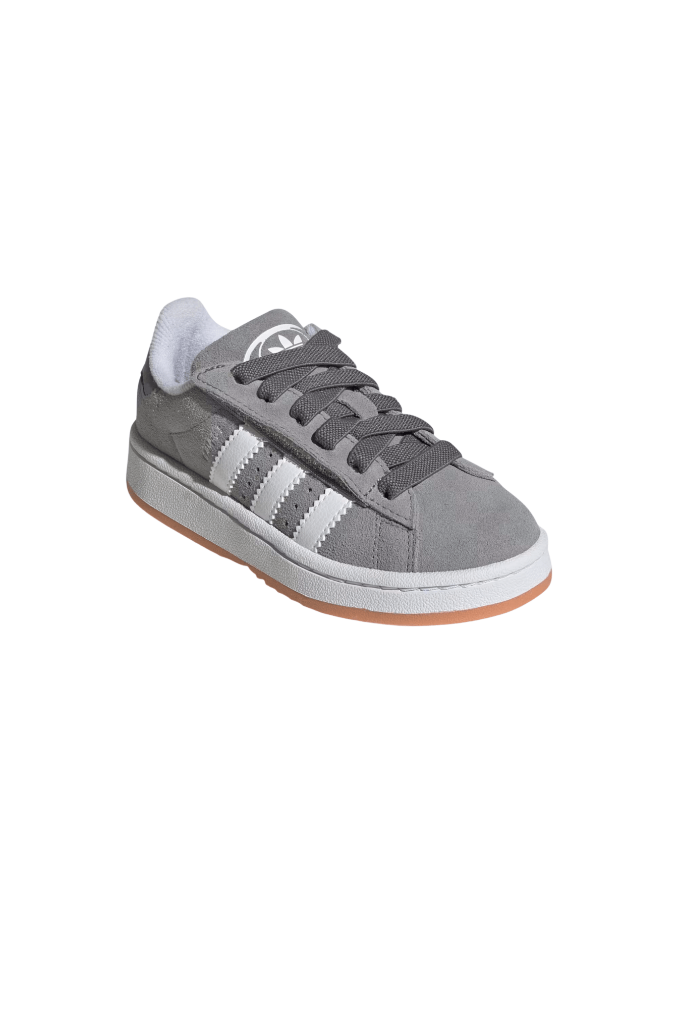 Tênis Adidas Campus 00s Comfort Closure Elastic Lace Infantil Cinza/Branco JQ6384 - NewSkull