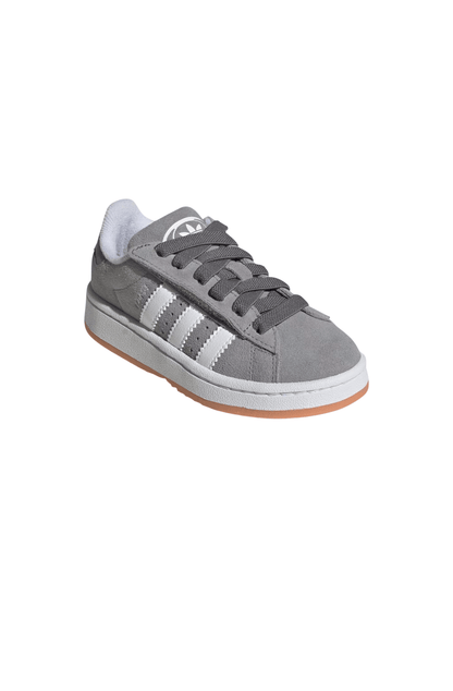 Tênis Adidas Campus 00s Comfort Closure Elastic Lace Infantil Cinza/Branco JQ6384 - NewSkull