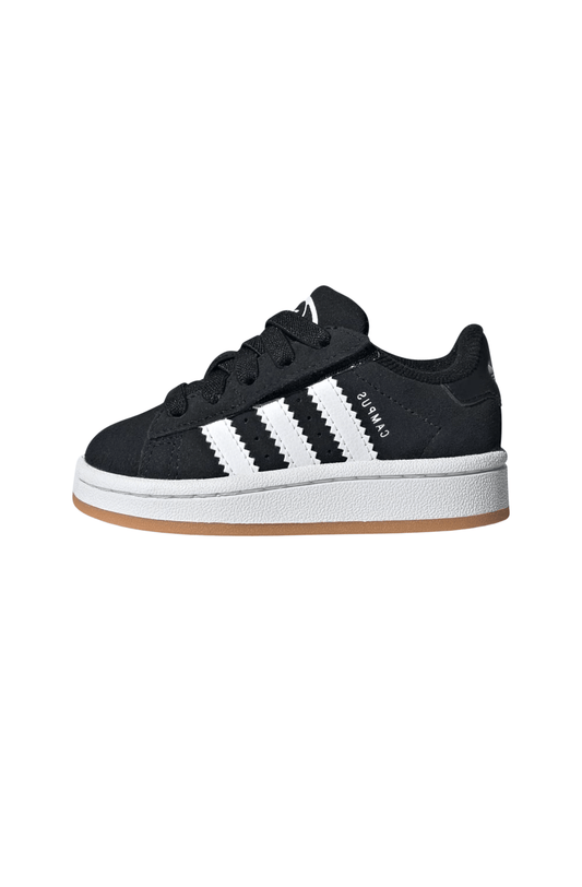 Tênis Adidas Campus 00S Comfort Closure Elastic Lace Infantil Preto/Branco JI4335 - NewSkull