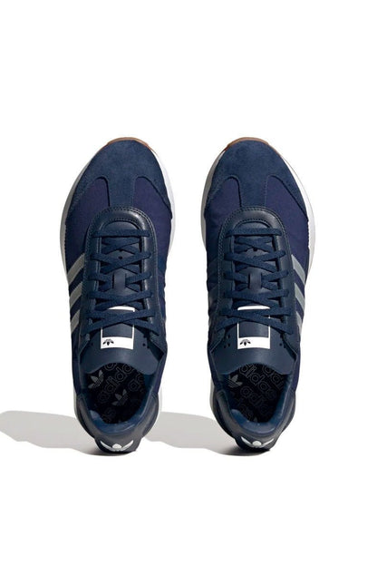 Tênis Adidas Country XLG Azul Marinho/Prata/Branco - NewSkull
