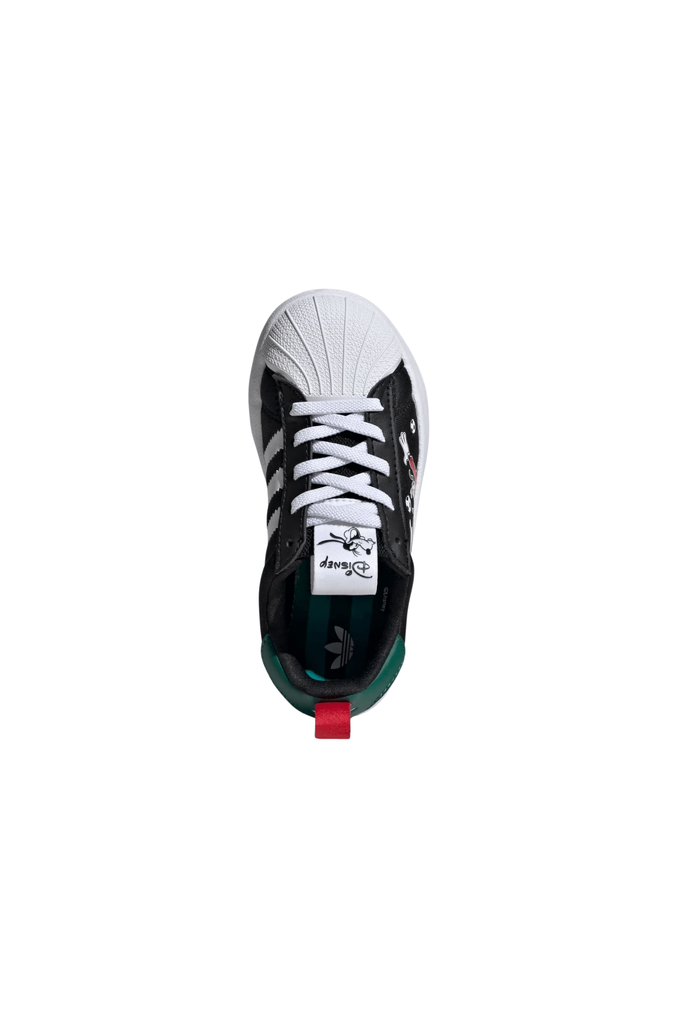 Tênis Adidas Disney Adifom Superstar 360 Infantil Preto/Branco IH1750 - NewSkull