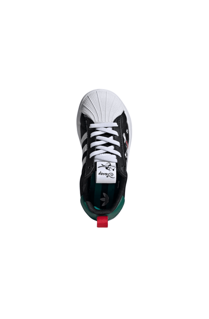 Tênis Adidas Disney Adifom Superstar 360 Infantil Preto/Branco IH1750 - NewSkull