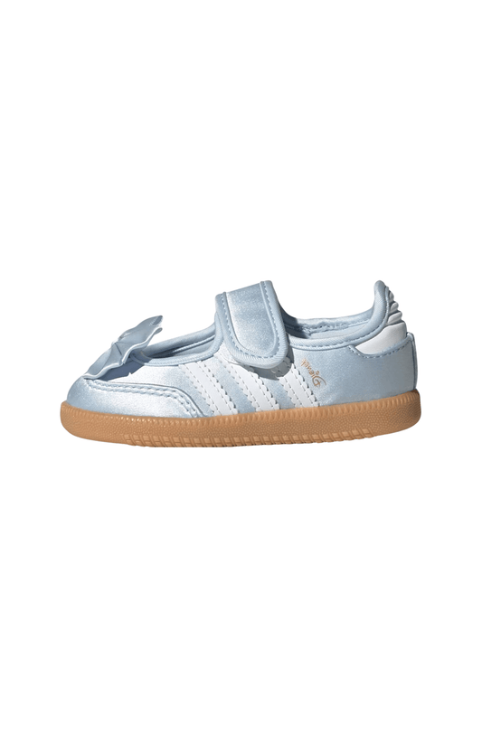 Tênis Adidas Disney Samba Jane Infantil Azul/Branco IH1760 - NewSkull