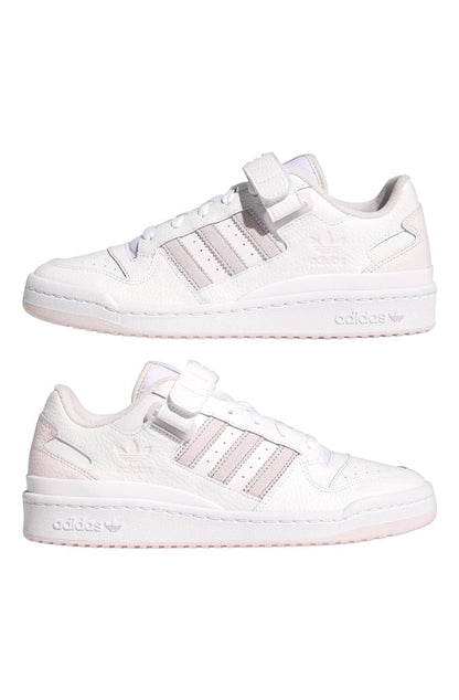 Tênis Adidas Forum Low Branco/Rosa/Roxo - NewSkull