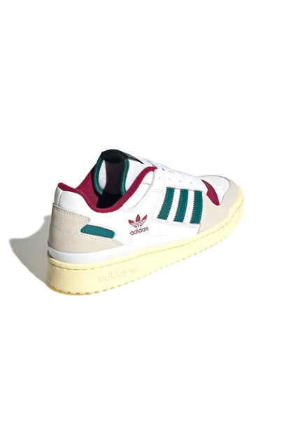Tênis Adidas Forum Low CL Branco/Bordo/Verde - NewSkull